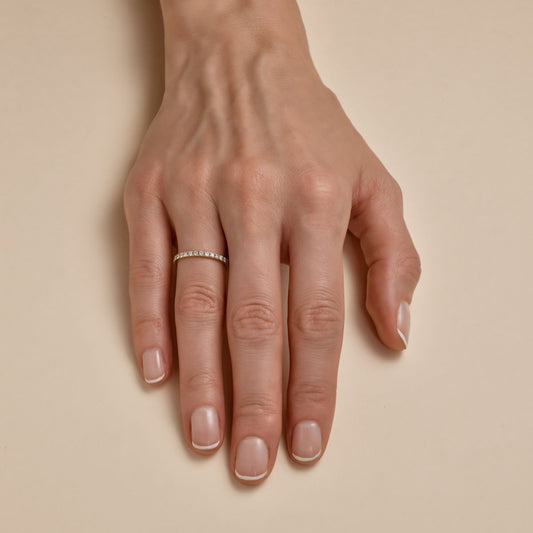 2PT Diamond Eternity Band