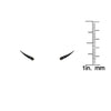black diamond eyelash stud earrings black diamond chai necklace with ruler