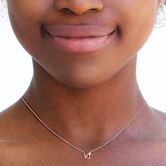 Diamond Capricorn Necklace