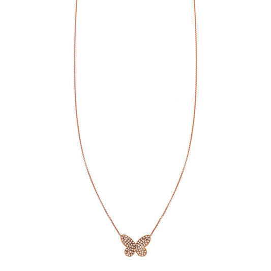 diamond butterfly pendant necklace PRN 433 14KY_10dab7c3 a8ef 48ff a29f b3431e1503cc