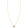 Diamond Dog Paw Print Necklace