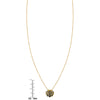 Black Diamond Seashell Necklace