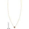 Diamond Dog Paw Print Necklace