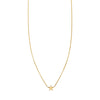 large gold star necklace