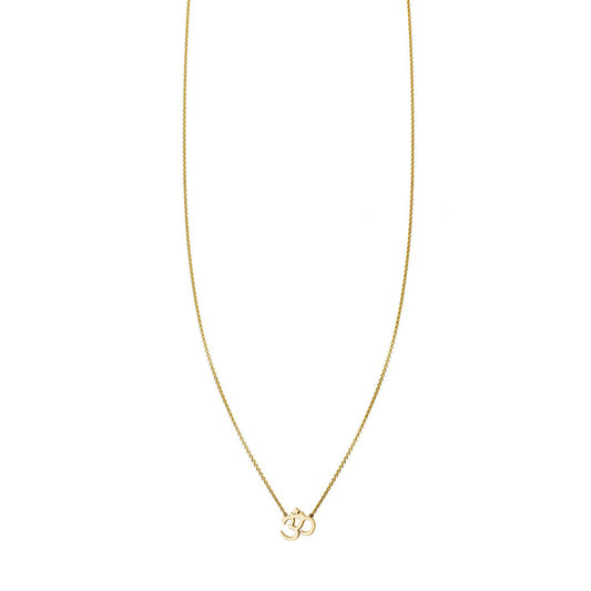 ohm dainty charm petite necklace PRN 382 14KY