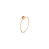 square cut citrine ring side